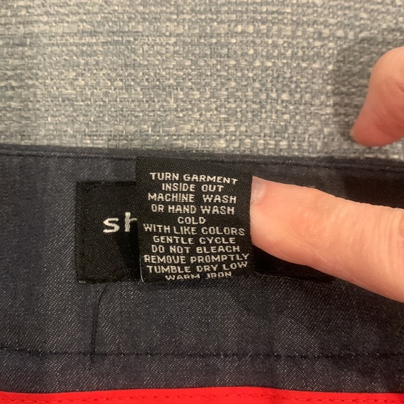 Sharagano Navy Dress Slacks Sz 8 - Picture 6 of 8